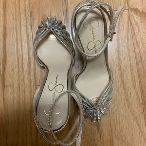 Embellished heel